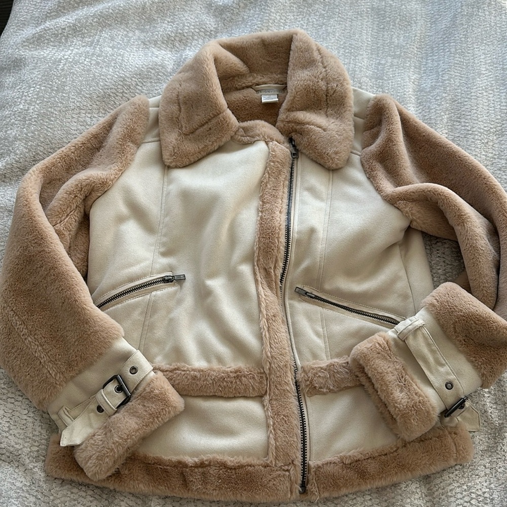 Design History Faux Fur Jacket